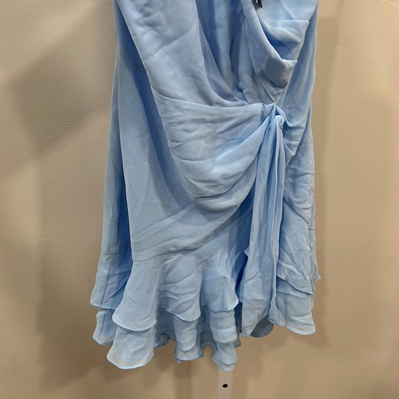 Michael Costello x REVOLVE Sunny Mini Dress in Blue - Picture 8 of 10